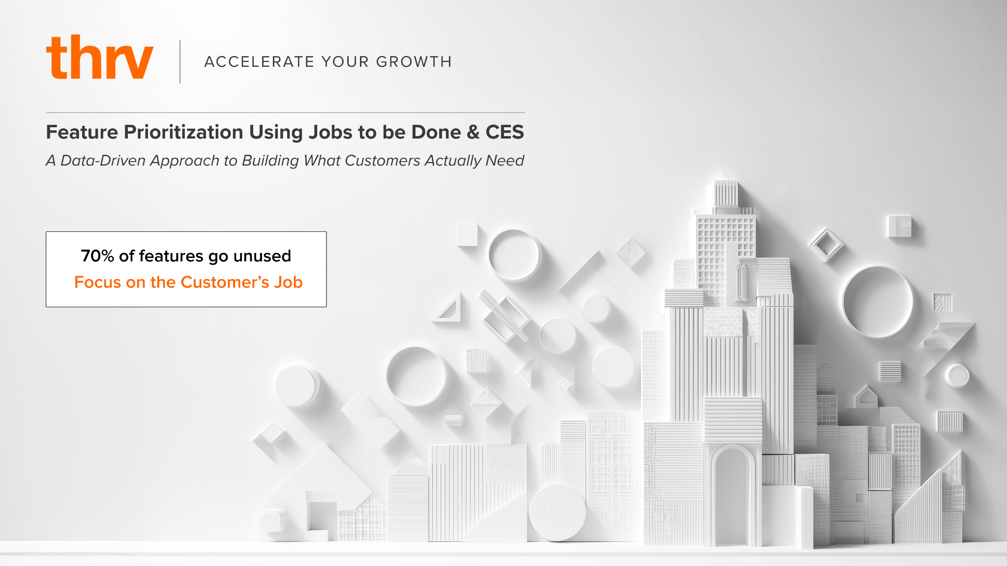 Feature Prioritization Using Jobs to be Done