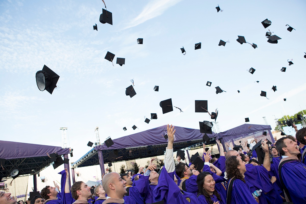 Kellogg class of 2012 commencement ceremony