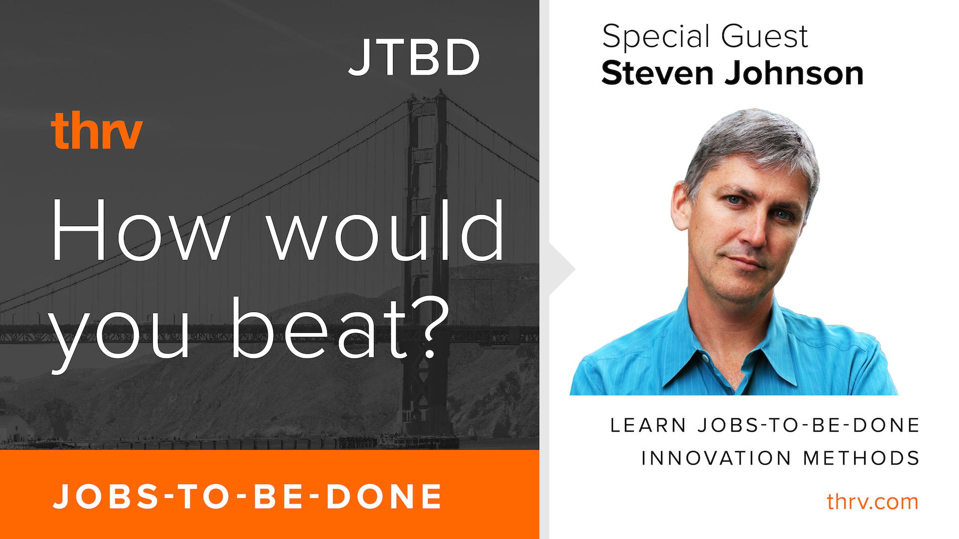 How Would You Beat? with Guest Steven Johnson